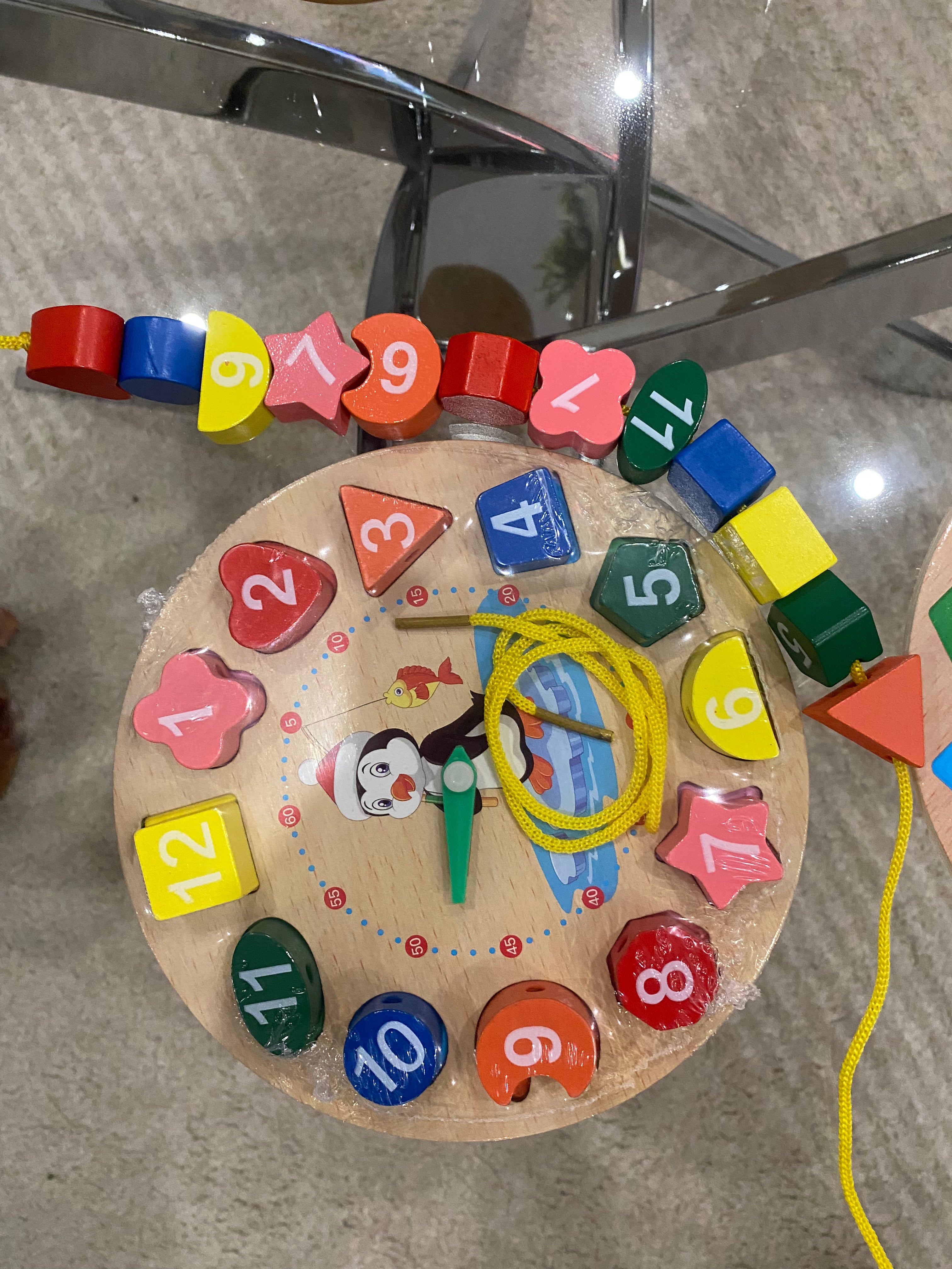 Jouet puzzle évolutif en bois