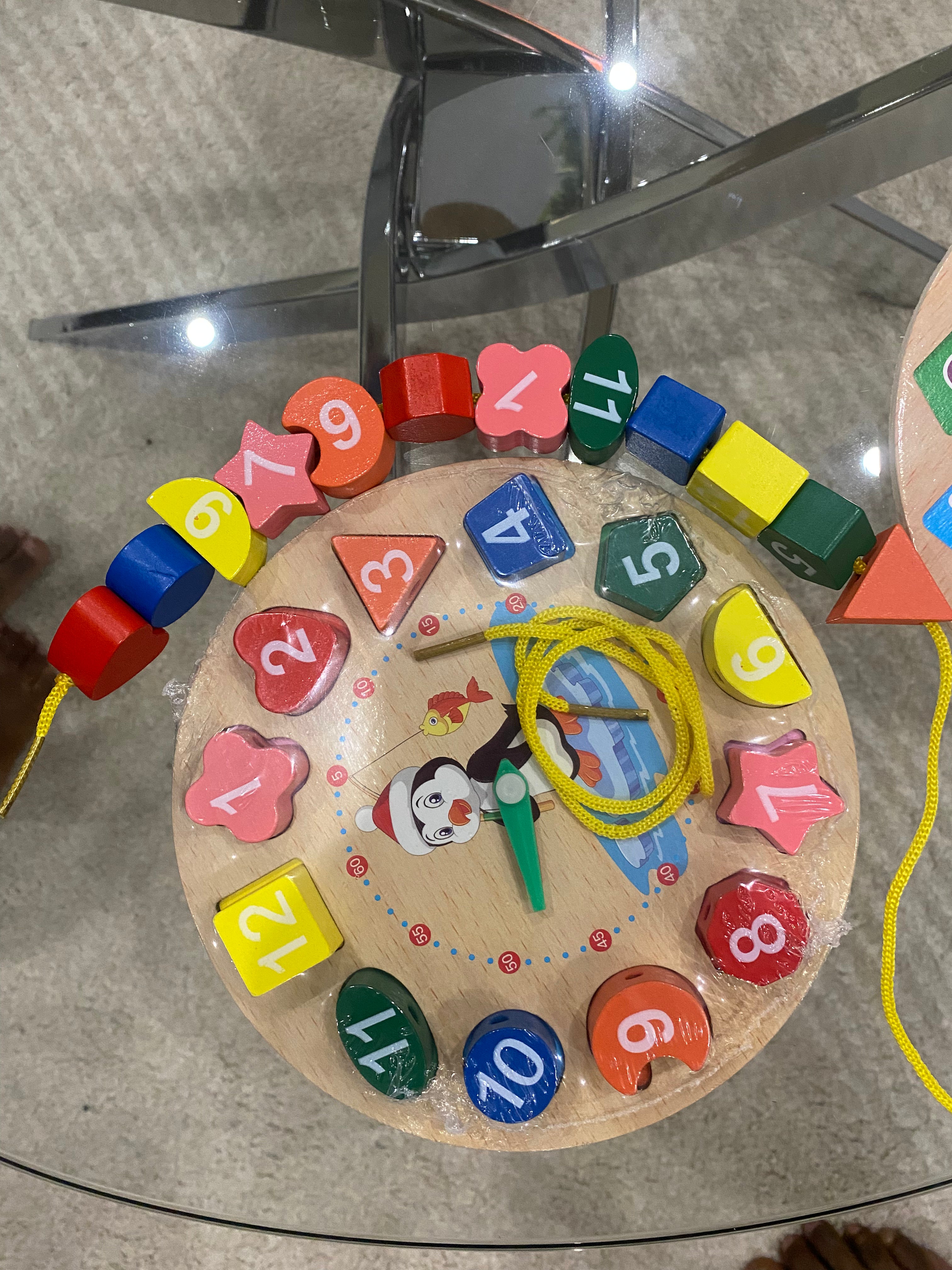 Jouet puzzle évolutif en bois