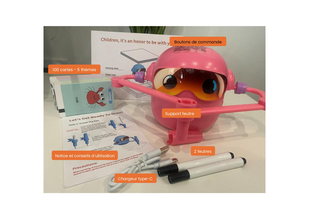 Robot éducatif pour enfants - Apprendre en s'amusant