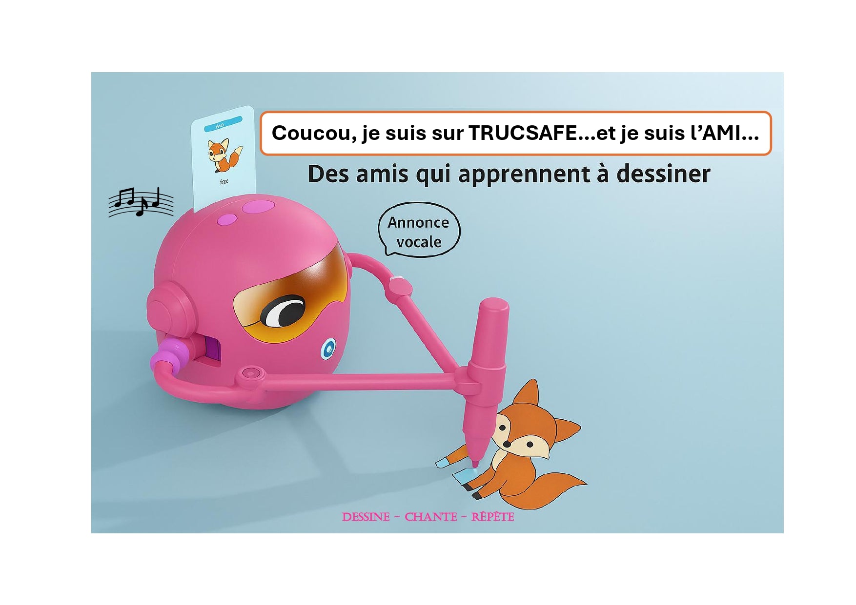 Robot éducatif pour enfants - Apprendre en s'amusant